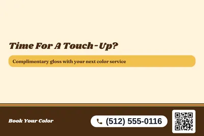 Retro 70s · Offer Menu: Time For A Touch-Up?