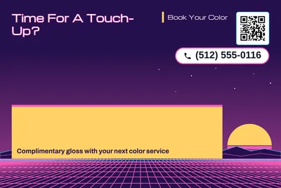 Synthwave · Offer Menu: Time For A Touch-Up?
