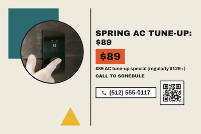Bauhaus · Photo Frame: Spring AC Tune-Up: $89