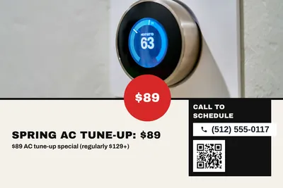 Bauhaus · Photo Hero: Spring AC Tune-Up: $89