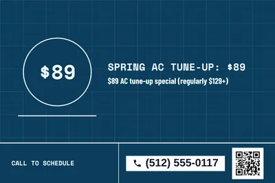 Blueprint · Big Offer: Spring AC Tune-Up: $89
