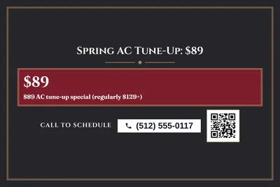 Classic · Offer Menu: Spring AC Tune-Up: $89