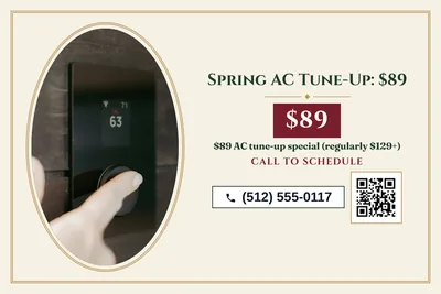 Classic · Photo Frame: Spring AC Tune-Up: $89