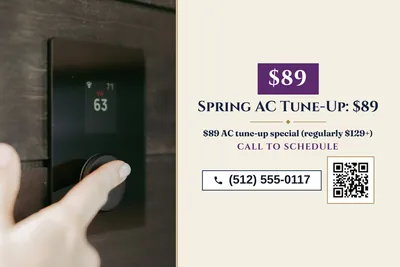 Classic · Split: Spring AC Tune-Up: $89
