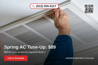 Clean Photo · Full Photo Overlay: Spring AC Tune-Up: $89