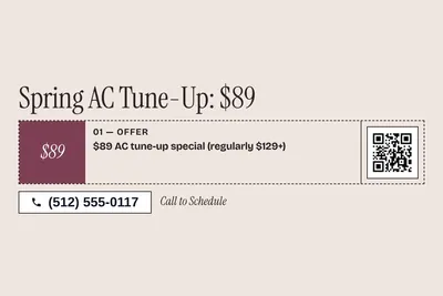 Contemporary · Coupon: Spring AC Tune-Up: $89