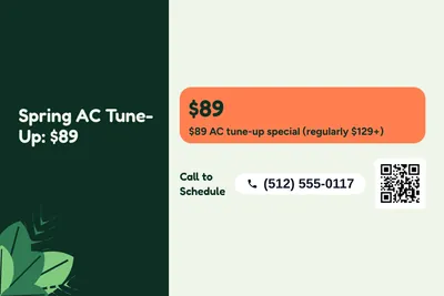 Jungle · Offer Menu: Spring AC Tune-Up: $89