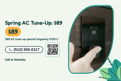 Jungle · Photo Frame: Spring AC Tune-Up: $89
