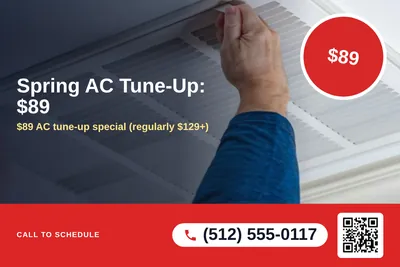 Local Offer · Photo Overlay: Spring AC Tune-Up: $89