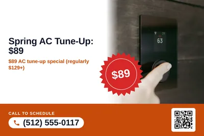 Local Offer · Seal and Photo: Spring AC Tune-Up: $89