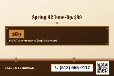 Steampunk · Offer Menu: Spring AC Tune-Up: $89