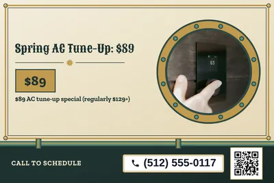 Steampunk · Photo Frame: Spring AC Tune-Up: $89