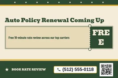 Vintage Americana · Coupon: Auto Policy Renewal Coming Up