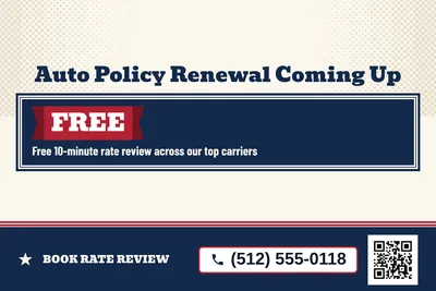 Vintage Americana · Offer Menu: Auto Policy Renewal Coming Up