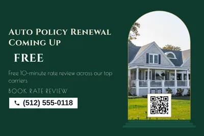 Art deco · Photo Frame: Auto Policy Renewal Coming Up