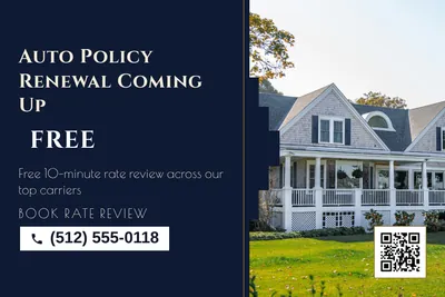 Art deco · Split: Auto Policy Renewal Coming Up