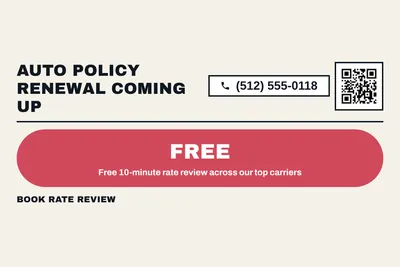 Bauhaus · Offer Menu: Auto Policy Renewal Coming Up