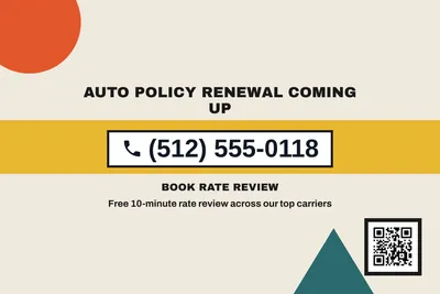 Bauhaus · Phone Billboard: Auto Policy Renewal Coming Up