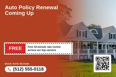 Local Offer · Coupon: Auto Policy Renewal Coming Up