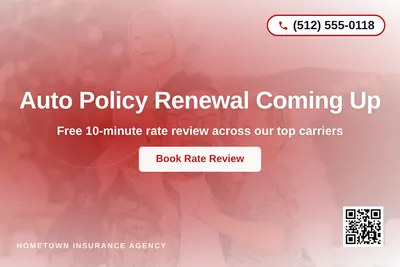 Modern Gradient · Radial Burst: Auto Policy Renewal Coming Up