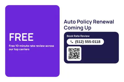 Modern · Big Offer: Auto Policy Renewal Coming Up