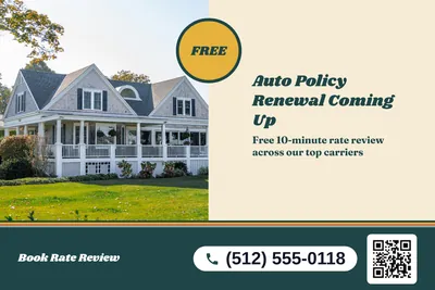 Retro 70s · Split: Auto Policy Renewal Coming Up