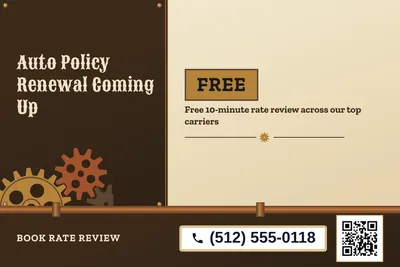 Steampunk · Checklist: Auto Policy Renewal Coming Up