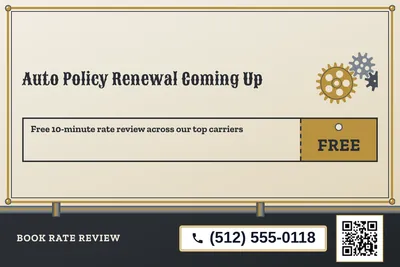Steampunk · Coupon: Auto Policy Renewal Coming Up