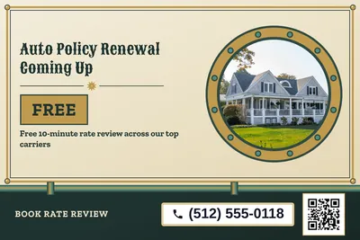 Steampunk · Photo Frame: Auto Policy Renewal Coming Up