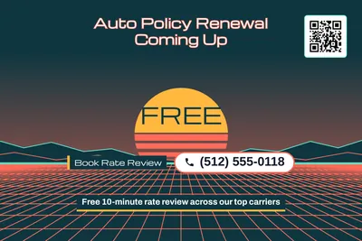 Synthwave · Big Offer: Auto Policy Renewal Coming Up