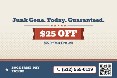 Vintage Americana · Big Offer: Junk Gone. Today. Guaranteed.