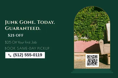 Art deco · Photo Frame: Junk Gone. Today. Guaranteed.