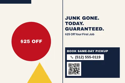 Bauhaus · Big Offer: Junk Gone. Today. Guaranteed.