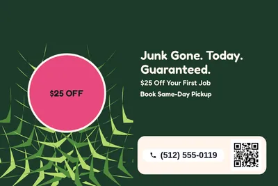 Jungle · Big Offer: Junk Gone. Today. Guaranteed.