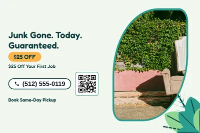 Jungle · Photo Frame: Junk Gone. Today. Guaranteed.