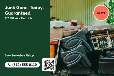 Jungle · Photo Hero: Junk Gone. Today. Guaranteed.