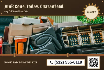 Steampunk · Photo Hero: Junk Gone. Today. Guaranteed.