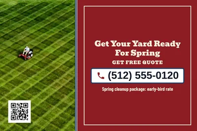 Vintage Americana · Phone Billboard: Get Your Yard Ready For Spring