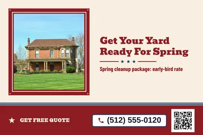 Vintage Americana · Photo Frame: Get Your Yard Ready For Spring
