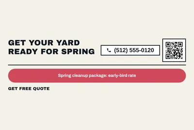 Bauhaus · Offer Menu: Get Your Yard Ready For Spring