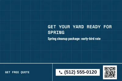 Blueprint · Big Offer: Get Your Yard Ready For Spring