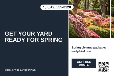 Bold Color Block · Vertical Split: Get Your Yard Ready For Spring