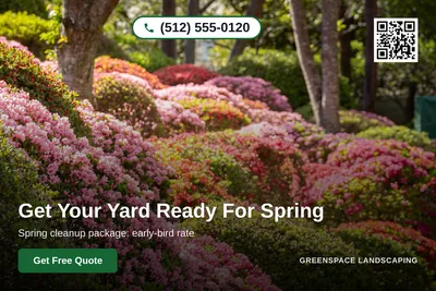 Clean Photo · Full Photo Overlay: Get Your Yard Ready For Spring