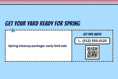 Comic pop · Coupon: Get Your Yard Ready For Spring
