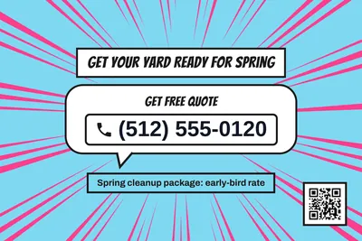 Comic pop · Phone Billboard: Get Your Yard Ready For Spring