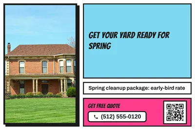 Comic pop · Photo Frame: Get Your Yard Ready For Spring