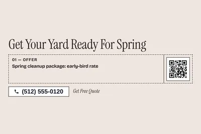 Contemporary · Coupon: Get Your Yard Ready For Spring