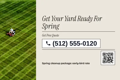 Contemporary · Phone Billboard: Get Your Yard Ready For Spring
