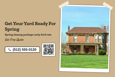 Kraft and stamp · Split: Get Your Yard Ready For Spring