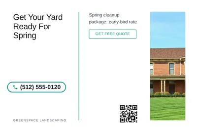 Minimal White · Split Vertical: Get Your Yard Ready For Spring